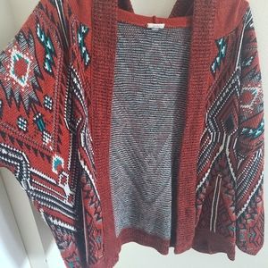 Unque Cardigan with Hood!